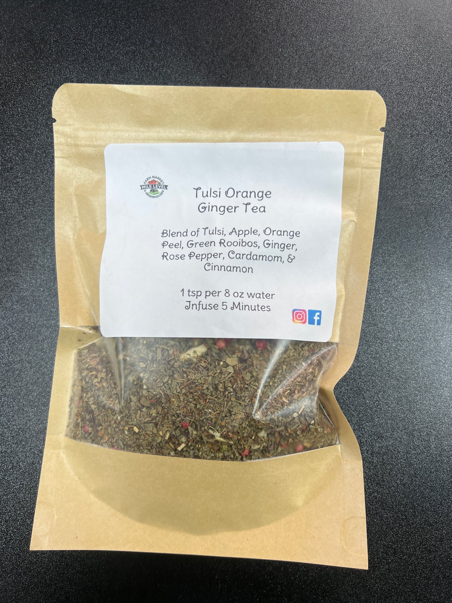 Tulsi Orange Ginger Tea